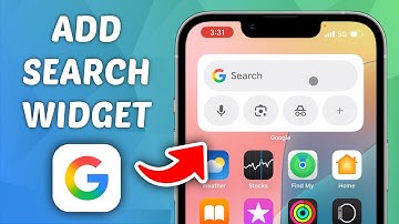 How to Add Google Search Widget on iPhone Home Screen