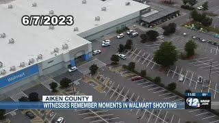 Witnesses remember moments during Aiken Walmart shooting