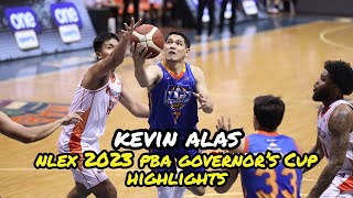 Kevin Alas NLEX 2023 PBA Governor's Cup Highlights