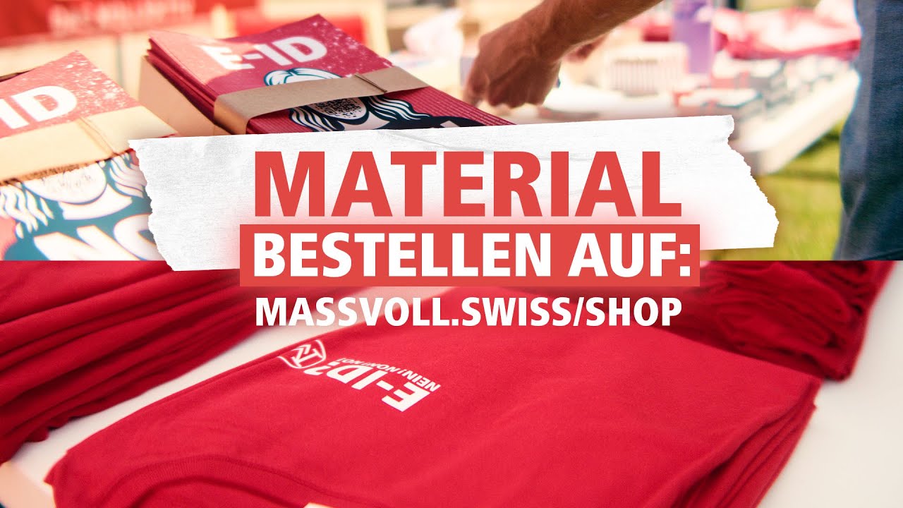 🎁  Material gegen die E-ID jetzt bestellen!