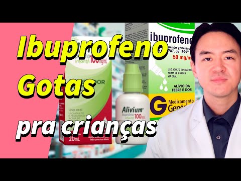 Vídeo: Uma criança de 8 anos pode tomar ibuprofeno?