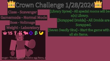Crown Challenge 1/28/2024 - Randomly Generated Droids