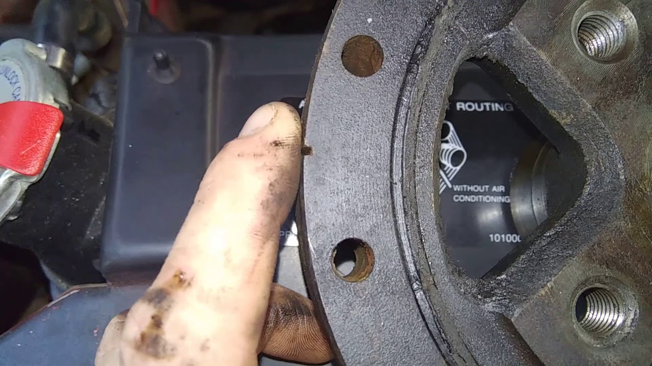 91 firebird 3.1 v6 harmonic balancer timing mark YouTube