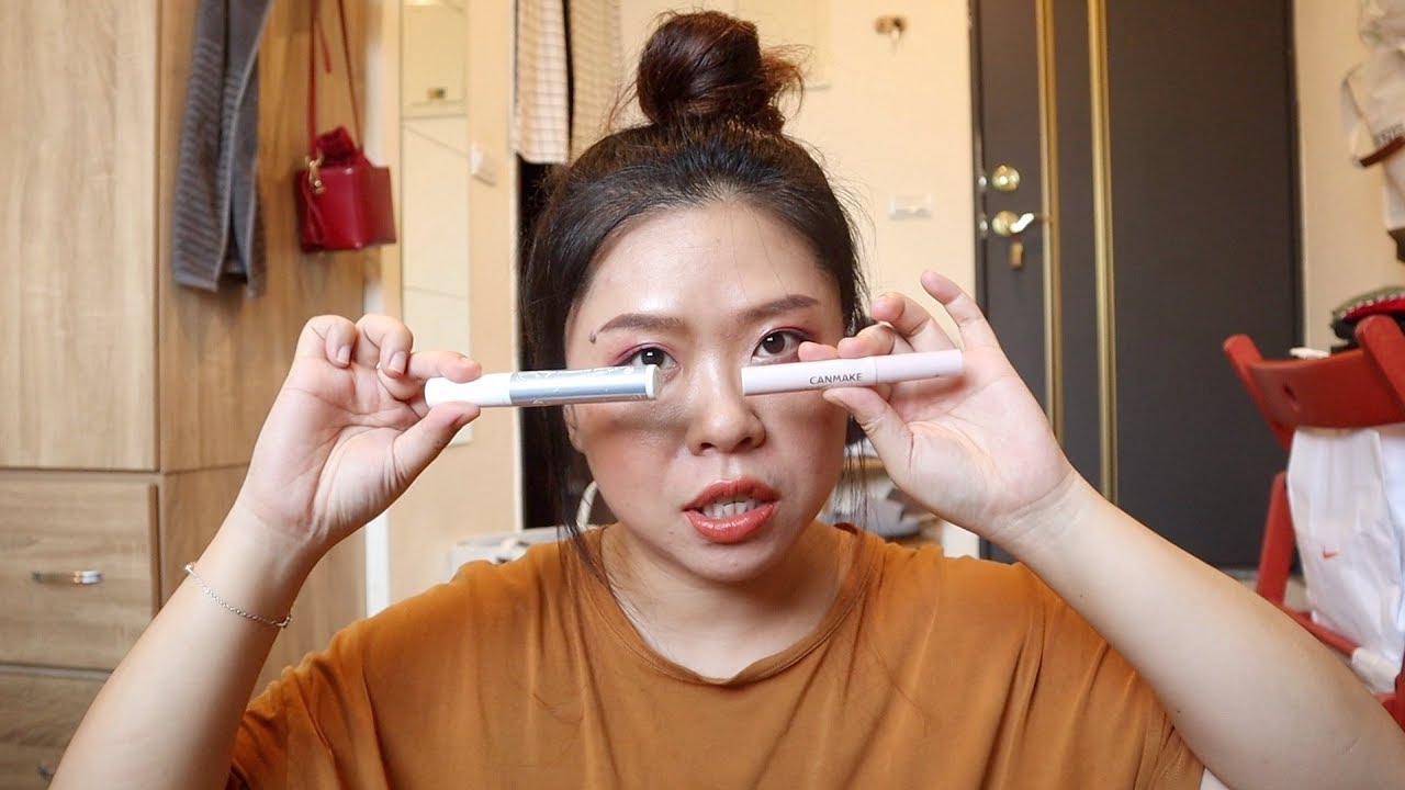 canmake睫毛復活液 v.s. kiss me睫毛底膏| Fun With Oprah