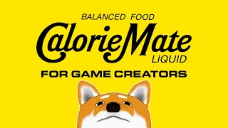 【CalorieMate LIQUID FOR GAME CREATORS】バニラ味が好きです【Vtuber】