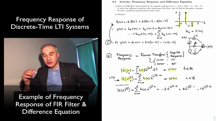 T8V7-Frequency Response from Difference Equation