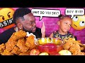 Girl DISRESPECTS Her DAD, What Happens Next Is Shocking | NO SEAFOOD BOIL MUKBANG | BEAST & LAYLA