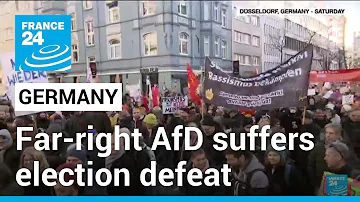 AfD in vote setback after huge protest wave in Germany • FRANCE 24 English