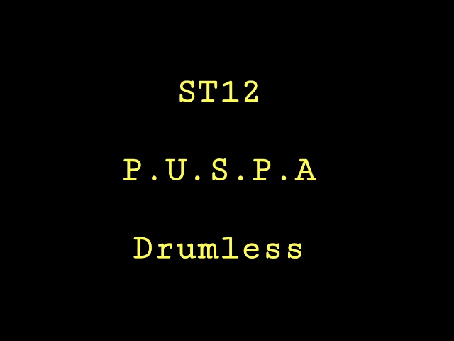 ST12 - Puspa - Drumless - Minus One Drum class=