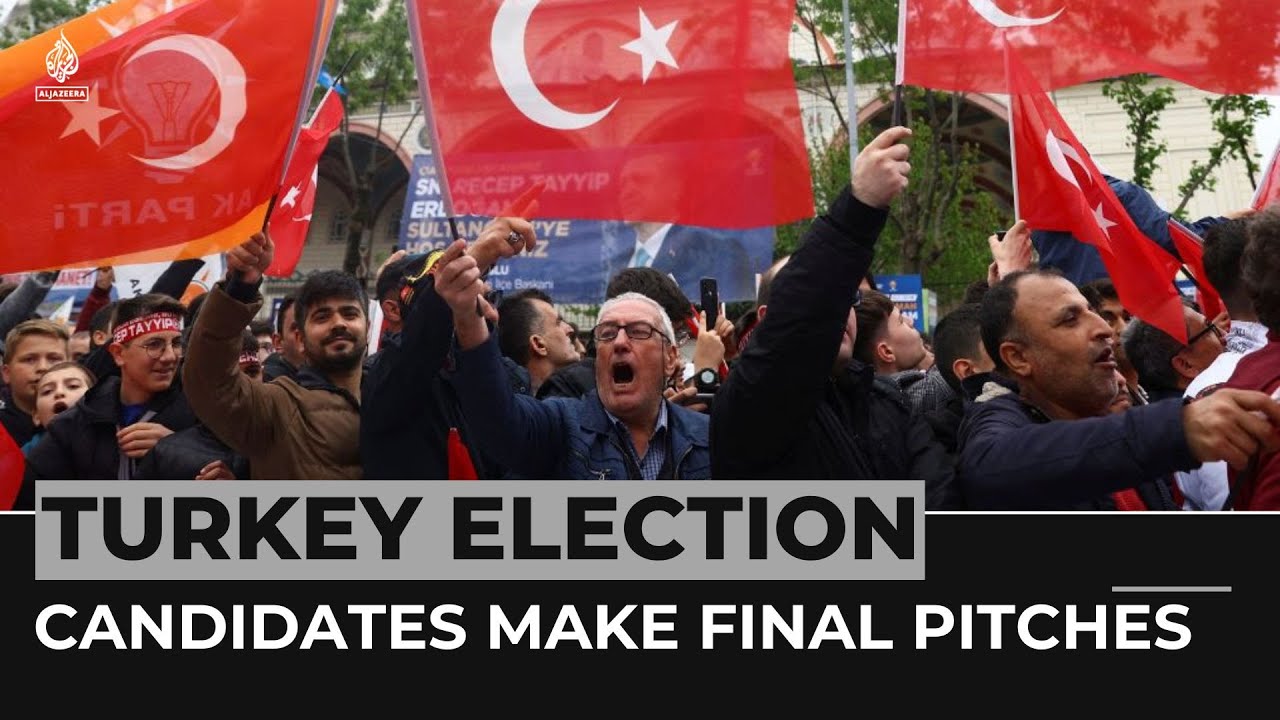 Turkey Election Candidates make final pitches before Sunday's vote