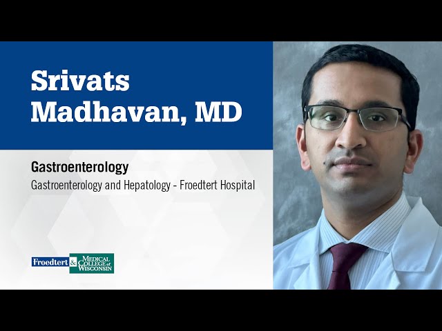 Watch Dr. Srivats Madhavan, gastroenterologist on YouTube.