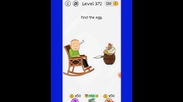 Braindom level 372 Find the egg