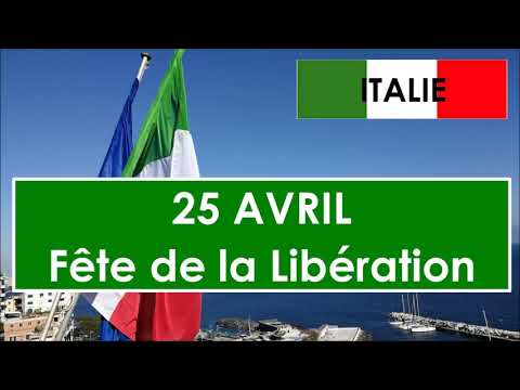 Vidéo: La fête italienne du Jour de la Libération le 25 avril