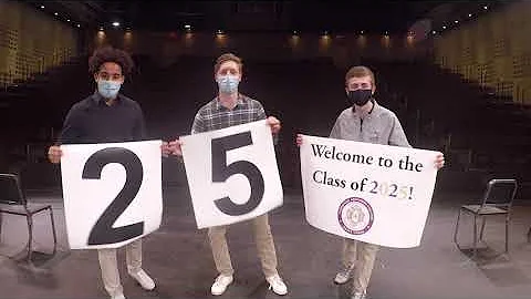 WELCOME CLASS OF 2025