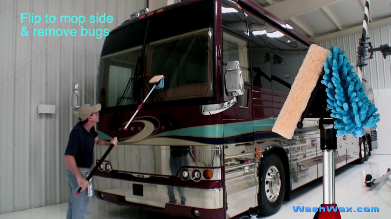 How to remove bugs from an RV Motorhome Bug Remover How to clean RV