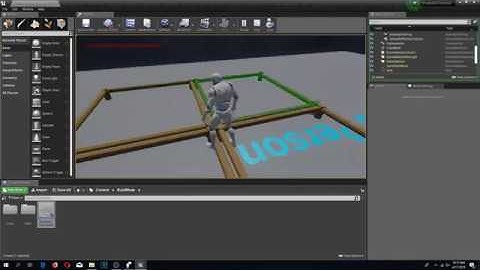 UE4 Survival Game Series EP3 / Build Mode Tutorial Stacking and spawning foundation