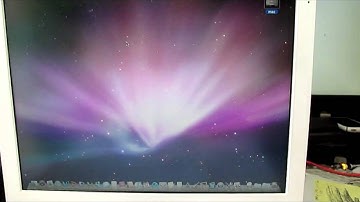 How to fix Apple OS X Leopard negative color invert problem