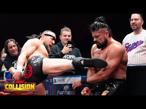 Two Blue League front runners face off! Bryan Danielson vs Andrade El Idolo! | 12/9/23 AEW Collision