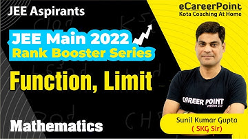 Rank Booster Series | Function & Limit | JEE Main 2022 | @eCareerPoint