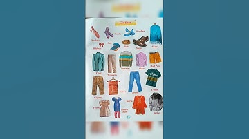 Clothes Name In English \\ 10 Clothes Name In English #asfuturestudy #shorts #short #ytstudio #viral