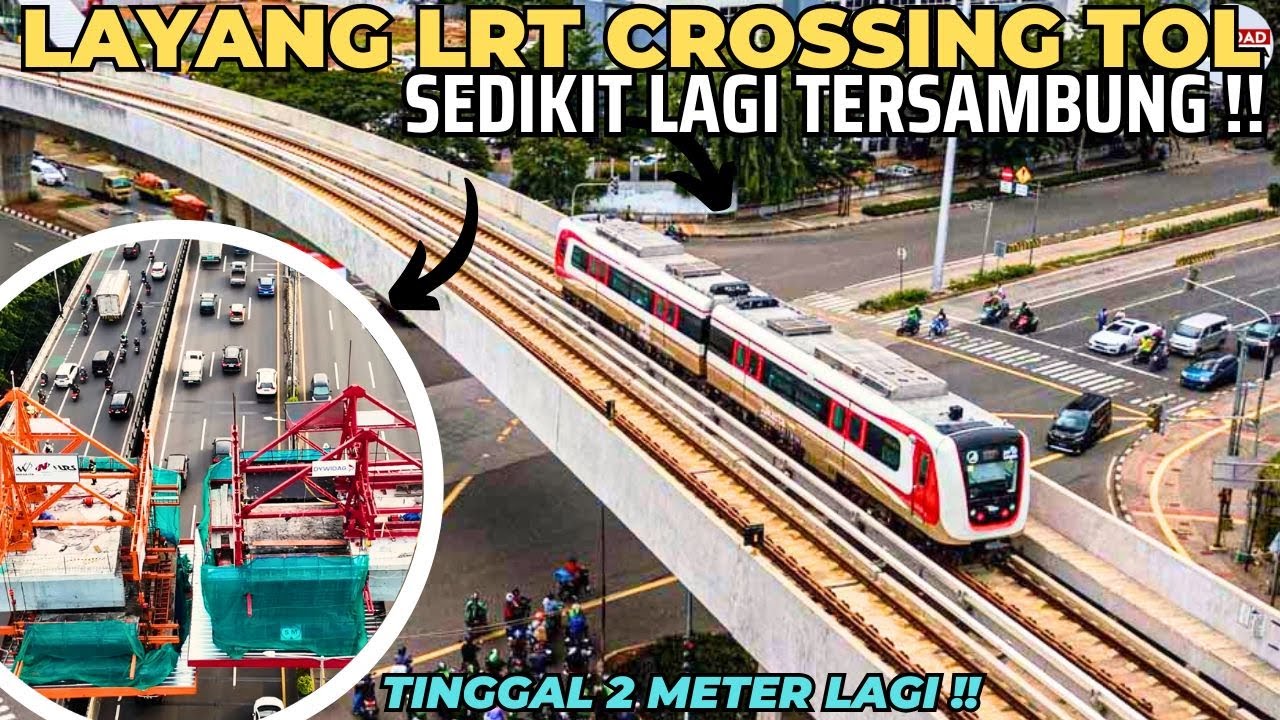 Завершено строительство надъездного пути LRT 1B для соединения с платным переездом, запланированн...