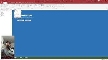 TUTORIAL MEMBUAT FORM LOGIN DAN HAK AKSES AMDIN DI MICROSOFT ACCES