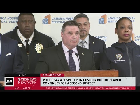 Officials provide update on officer shooting in Queens