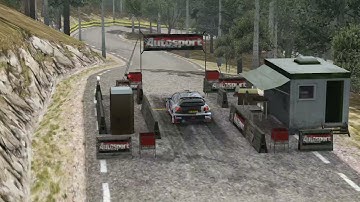 colin mcrae rally 2005 PLUS PSP classic retro rally racing game Peugeot 206 Rally Car