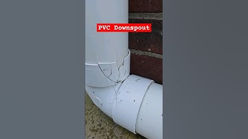 PVC Downspouts in the Sun #shortsfeed