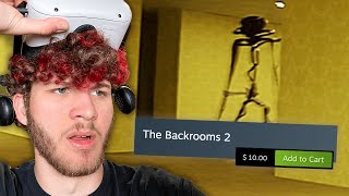 I Played Every Backrooms VR Game... (Oculus Quest 2) screenshot 4