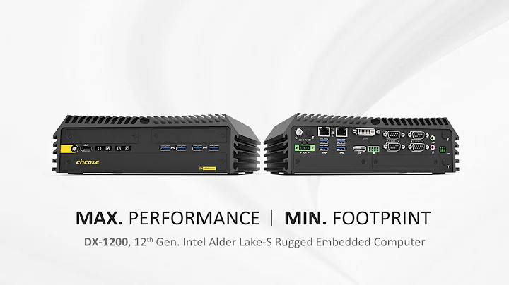 CINCOZE | DX-1200 | Max. Performance, Min. Footprint