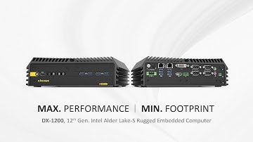 CINCOZE | DX-1200 | Max. Performance, Min. Footprint