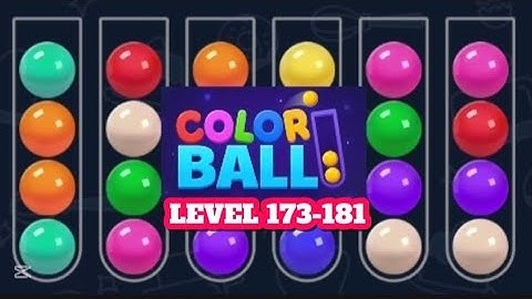 LOVRLY! COLOR BALL SORT GAME | LEVEL 173-180 #Viralvideo #trending #games
