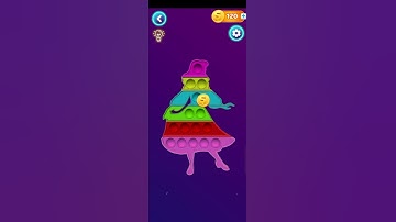 pop princess simple dimple game #satisfying #popit #colourful #easy #games