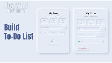 Build a Neumorphic To-Do List App with HTML, CSS & JavaScript | Full Project with LocalStorage