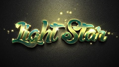 Make 3D Text Effects with Glow Lights in Photoshop - Photoshop Tutorials