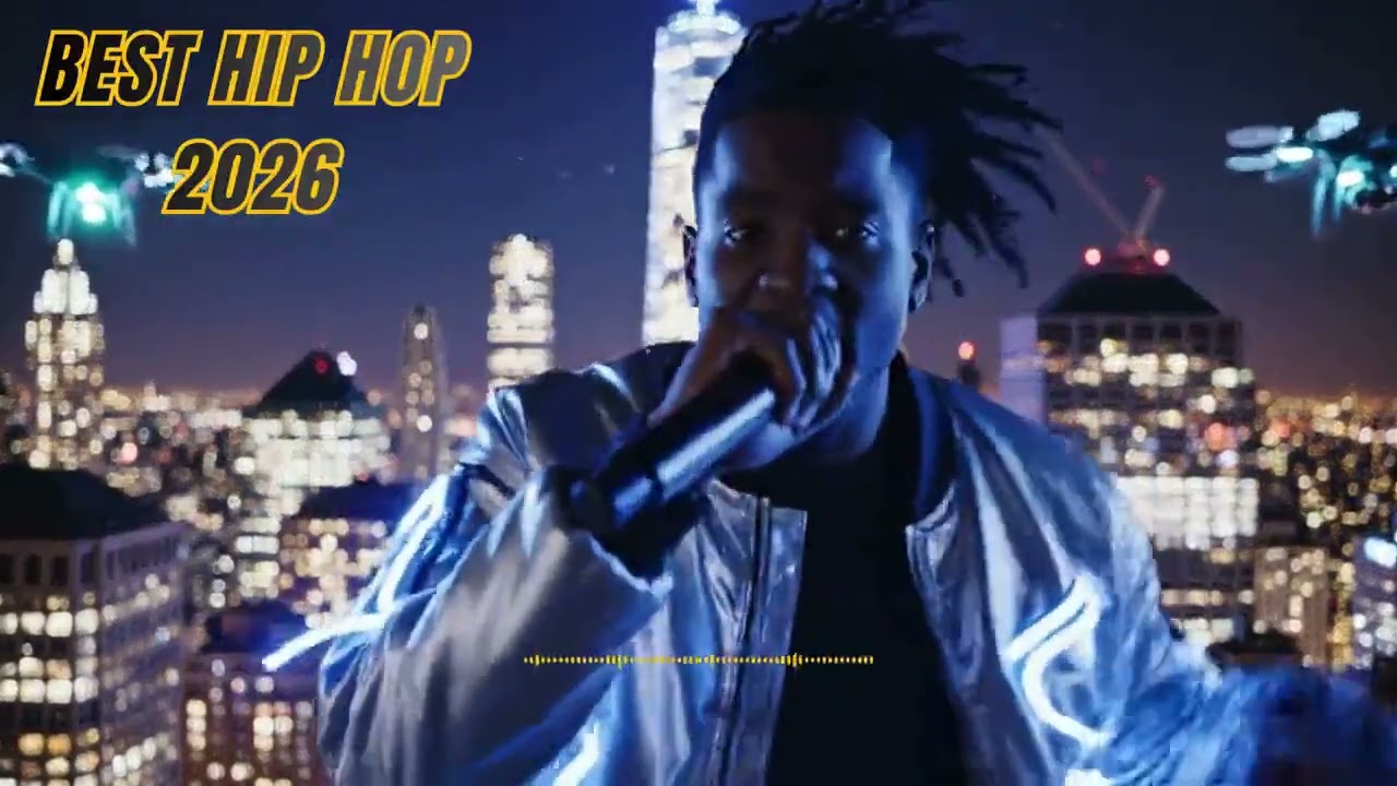 Urban Night Walk Rap Visual – Moody American Street Scene