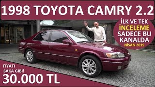 #TOYOTA #CAMRY 2.2 (1998)/TR'DE İLK VE TEK DETAYLI İNCELEMESİ