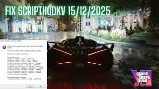 Hướng Dẫn Fix Lỗi ScripthookV Critical Error Cả 2 Phiên Bản GTA 5 LEGACY và ENHANCED | Cực Đơn Giản
