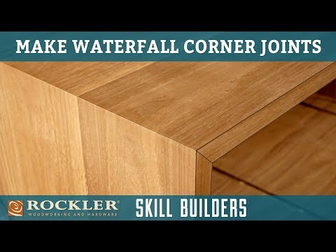 How to Make Waterfall Corner Joints | Rockler Skill Builders