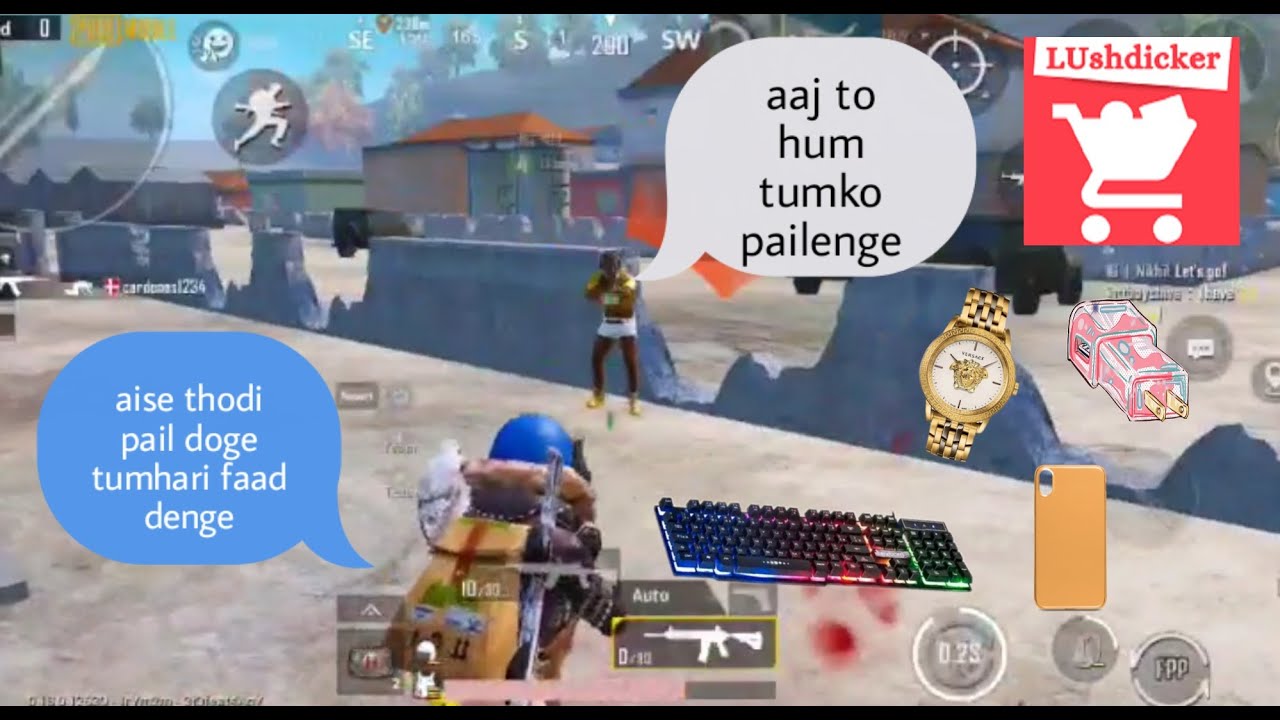 Pro bot se bandukbazi || LUshdicker || AV Shashank||