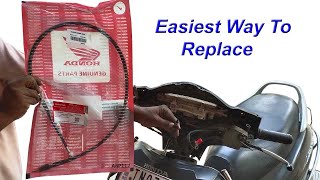 Honda Activa Speedometer Cable Change