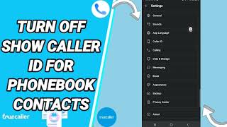 How To Turn Off Show Caller Id For Phonebook Contacts On Truecaller App screenshot 5