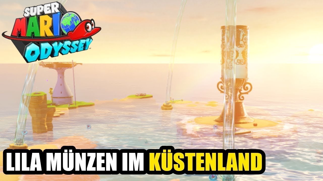 Alle Lila Münzen im Küstenland von Super Mario Odyssey
