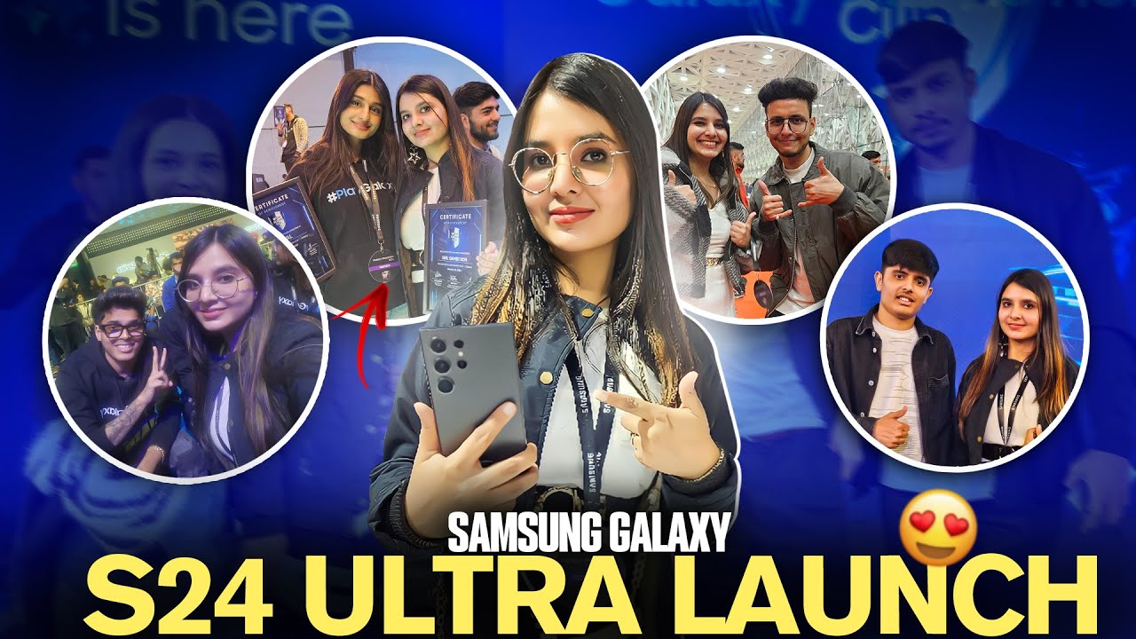 The Unseen Footages Samsung Unpacked S24 Ultra Launch Event ft. @triggeredinsaan@TotalGaming093