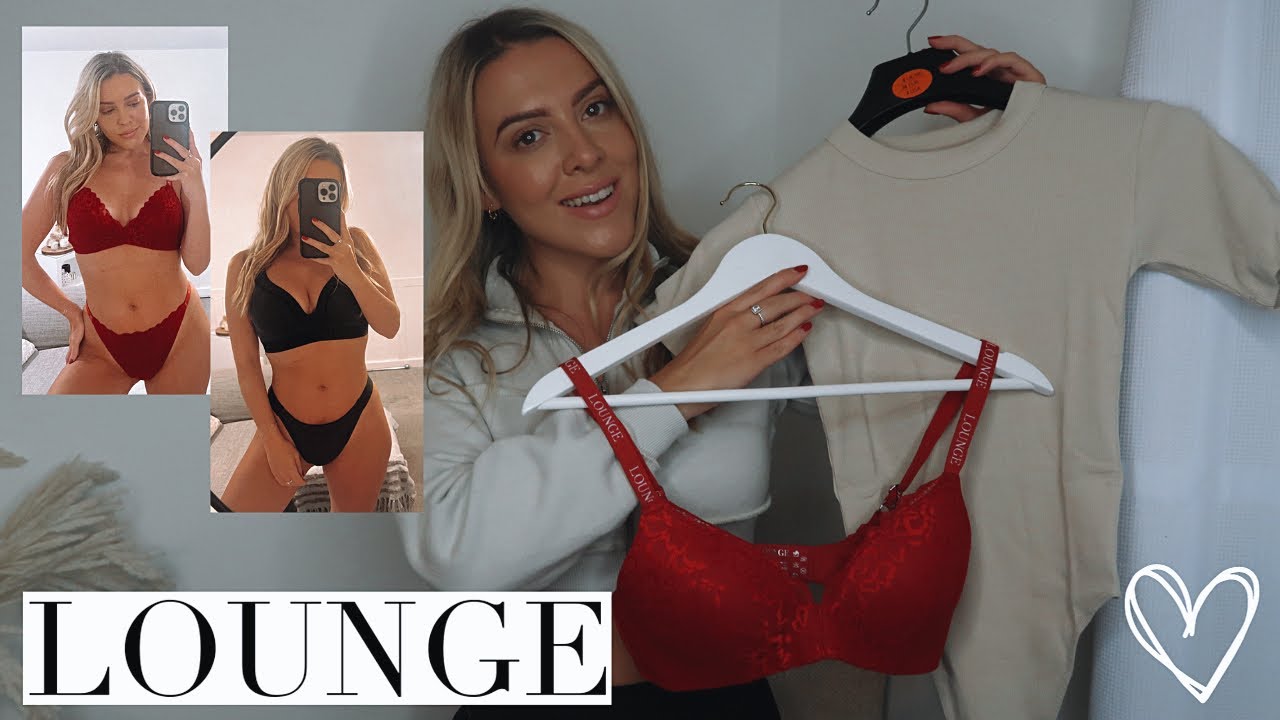 LOUNGE UNDERWEAR / APPAREL TRY ON HAUL! Up to 60% off sale!