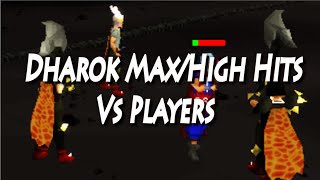 Dharok Max/High Hits on PVP