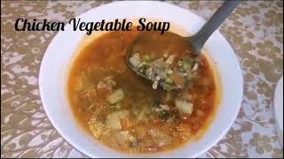 Delicious Chicken and Vegetable soup