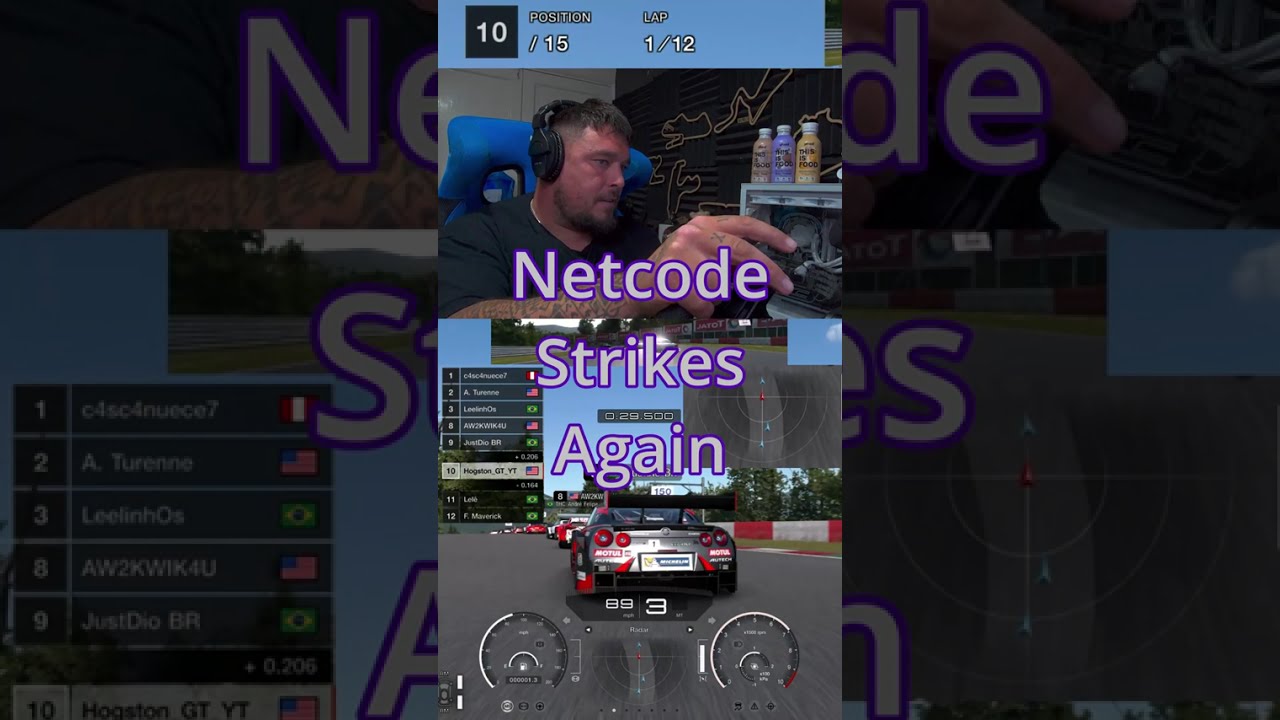 Netcode Strikes Again #granturismo