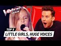 You won't believe the HUGE VOICES on these little girls on The Voice Kids